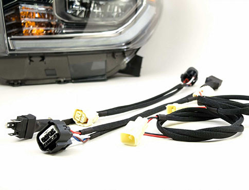tundra led wire harness and drl conversion kit (2007 2017) toyota wiring color codes 2014 tundra wiring harness wiring diagram